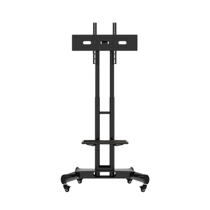 FANCO Universal Rotating TV Stand, suitable for 32-80 inch TVs, adjustable tilt height, maximum VESA 600x400mm (black)