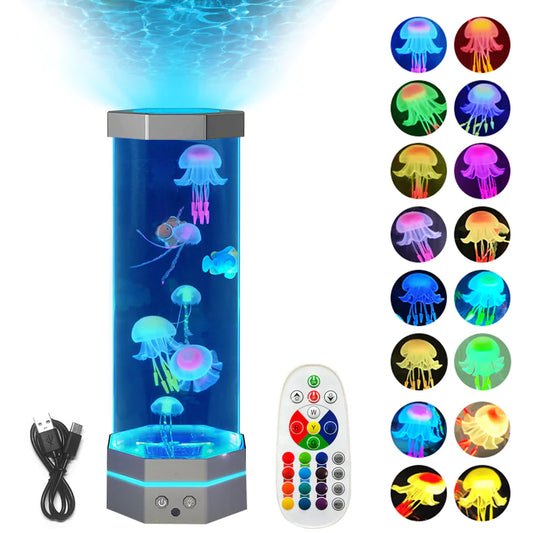 Trending Lamp ~Color Changing Jellyfish Lava Lamp