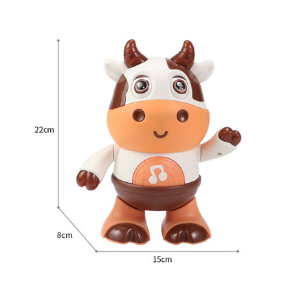 Robot COW Music And Light Swing Dance Robot Electric Doll