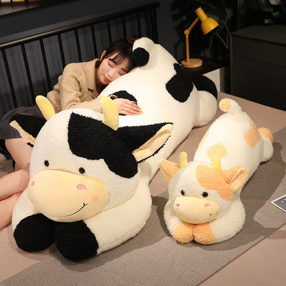 Cute Lying Cow Pillow Plush - Body Pillow