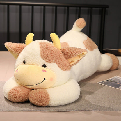 Cute Lying Cow Pillow Plush - Body Pillow