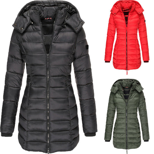 PERFECT WINTER JACKET - Warm & Quilted -Mid-length Slim-fit Quilted Jacket -Top Deals at K&S Concepts