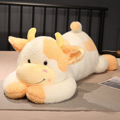 Cute Lying Cow Pillow Plush - Body Pillow