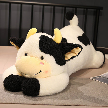 Cute Lying Cow Pillow Plush - Body Pillow