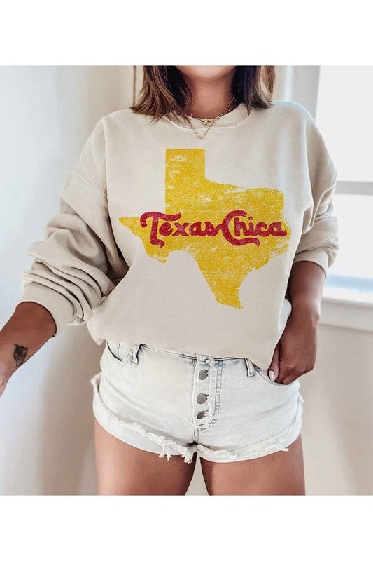 WOMEN'S TEXAS CHICA GRAPHIC SWEATSHIRT