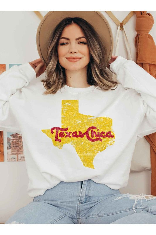 WOMEN'S TEXAS CHICA GRAPHIC SWEATSHIRT