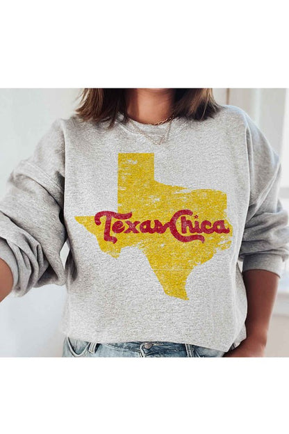 WOMEN'S TEXAS CHICA GRAPHIC SWEATSHIRT