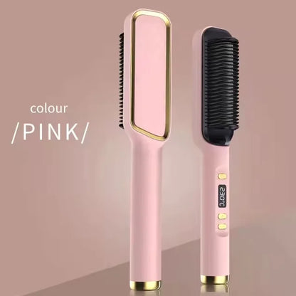 Multifunction Electric Hair Straightening Comb Brush