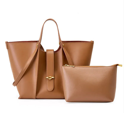 High Grade Cow hide Style Elegant Essential Tote