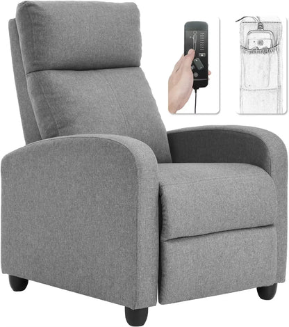 Chair for Living Room Massage Recliner Sofa Reading Chair Winback Single Sofa Home Theater Seating