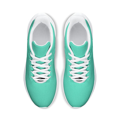 Athletic Shoes -Plain Teal Women's Road Running Shoes -Running Casual Trainer Shoes