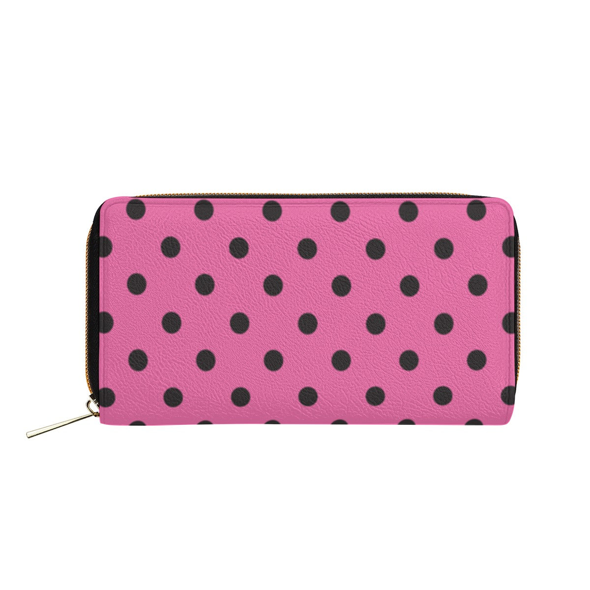 K & S Concepts Pink & Black Polka Dot Designer Mini Purse