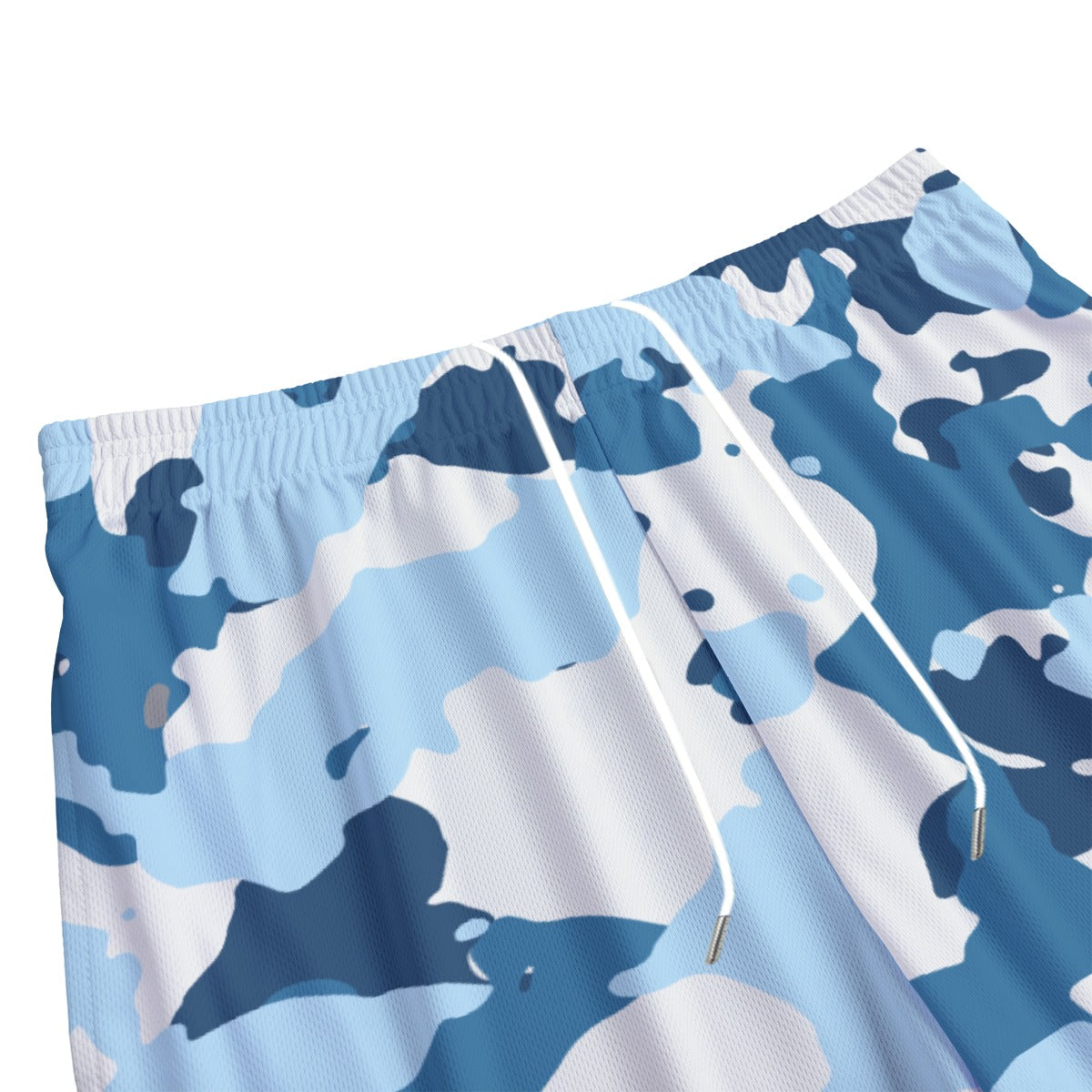 CAMO BLUE MEN'S SPORTS SHORTS - K & S Concepts Inc