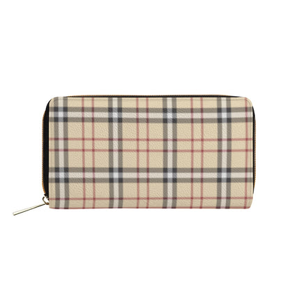 K & S Concepts Tan Plaid Designer Mini Purse