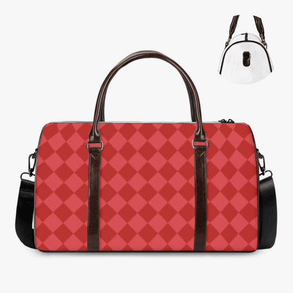 K & S Concepts Red Diamond Designer Travel Duffle Bag