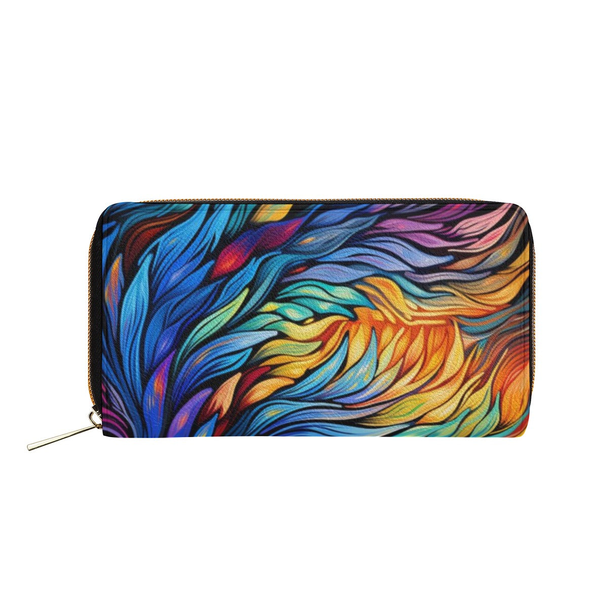 K & S Concepts Peacock Feather Designer Mini Purse