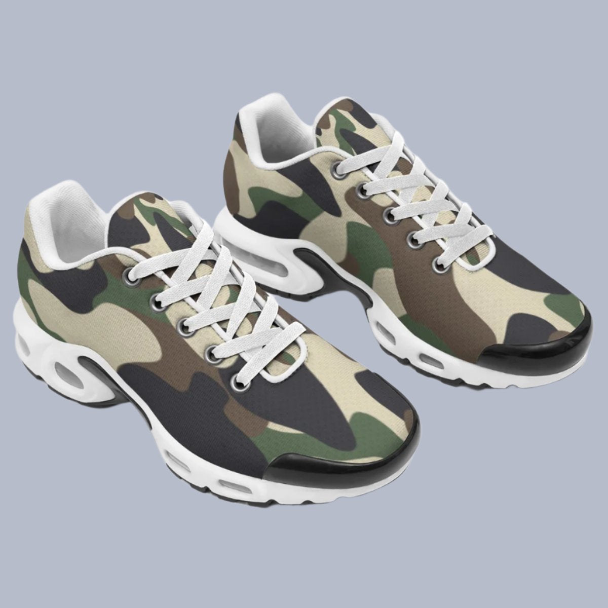 K&S Concepts Basic Camo Men's Air Cushion Sports Shoes