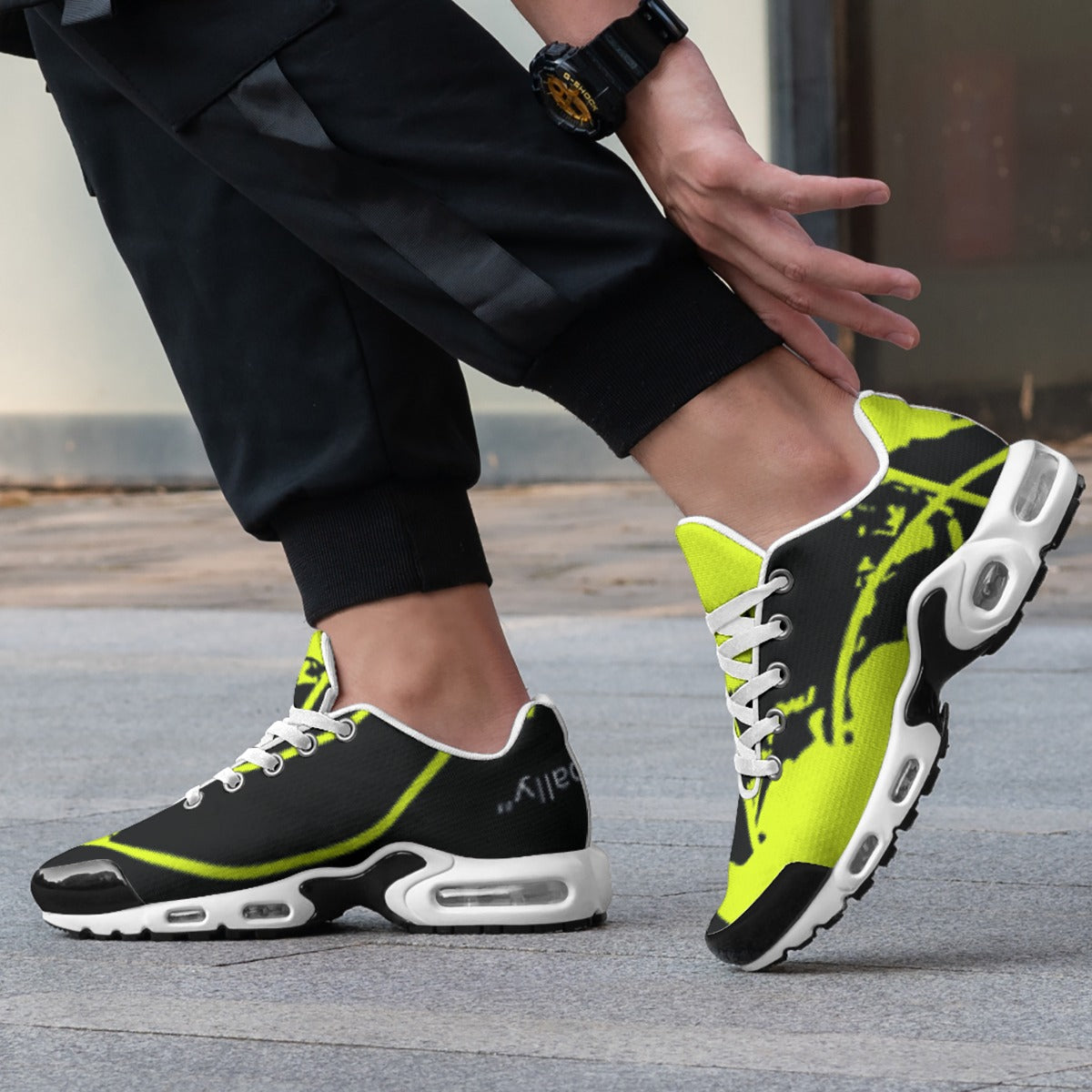 Men's Highlighter Air Cushion Sports Shoes