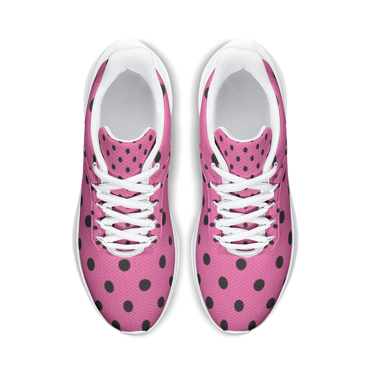 Women's Pink Lady Bug Road Running Shoes