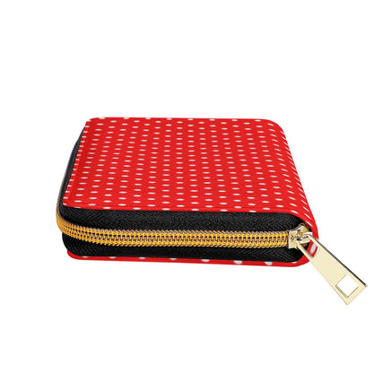 K & S Concepts Red & White Polka Dot Designer Mini Purse