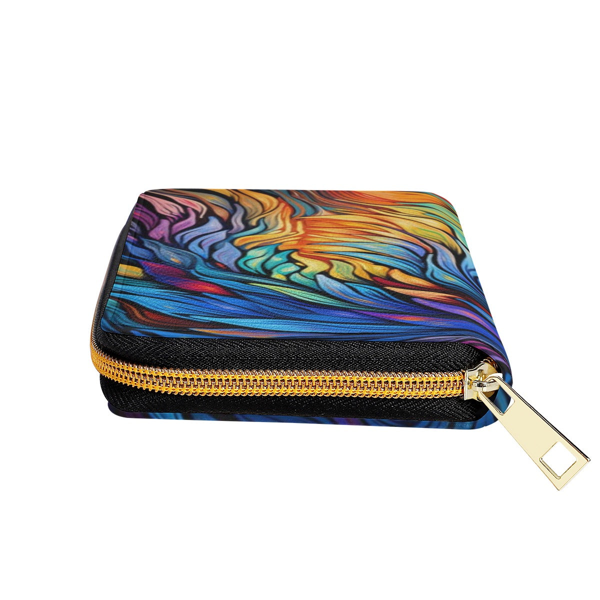 K & S Concepts Peacock Feather Designer Mini Purse