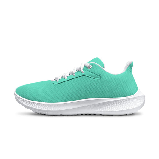 Athletic Shoes -Plain Teal Women's Road Running Shoes -Running Casual Trainer Shoes