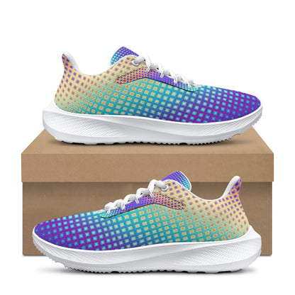 Exclusive Design -Women's Skyline Shimmer Designer Casual Trainer Athletic Road Running Shoes