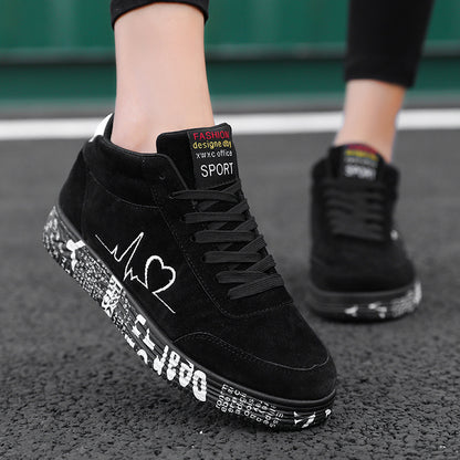 Couple's casual shoes Spring and Autumn new board shoes Men's trendy shoes Youth casual women's sports shoes Men