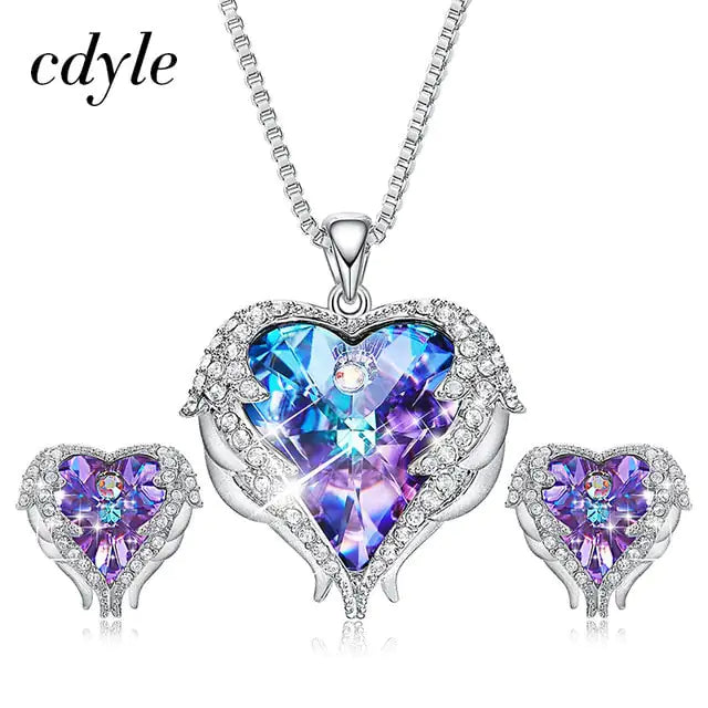 Heart Crystal Necklace