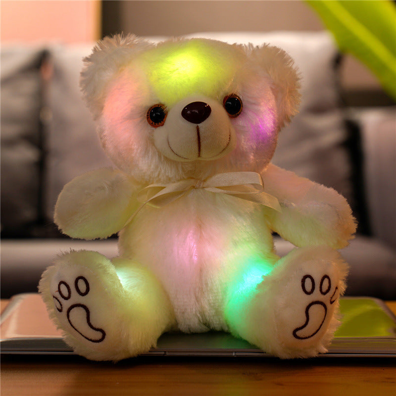 Luminous Sitting Ribbon Sleeping Doll Pillow Plush Pillow