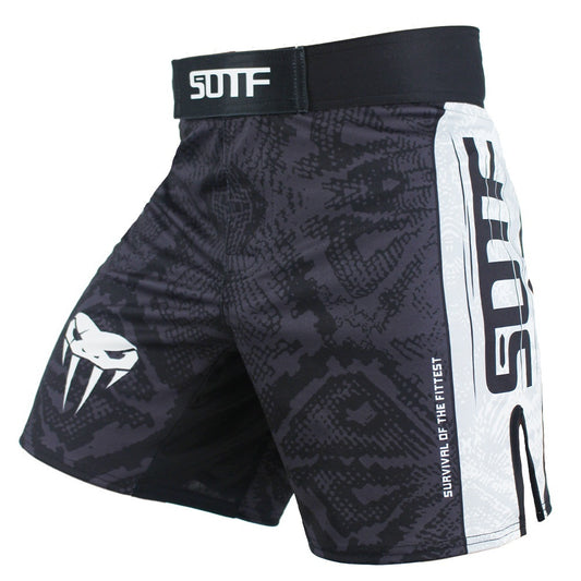 Boxing Sanda Fighting Running Sports And Fitness Shorts