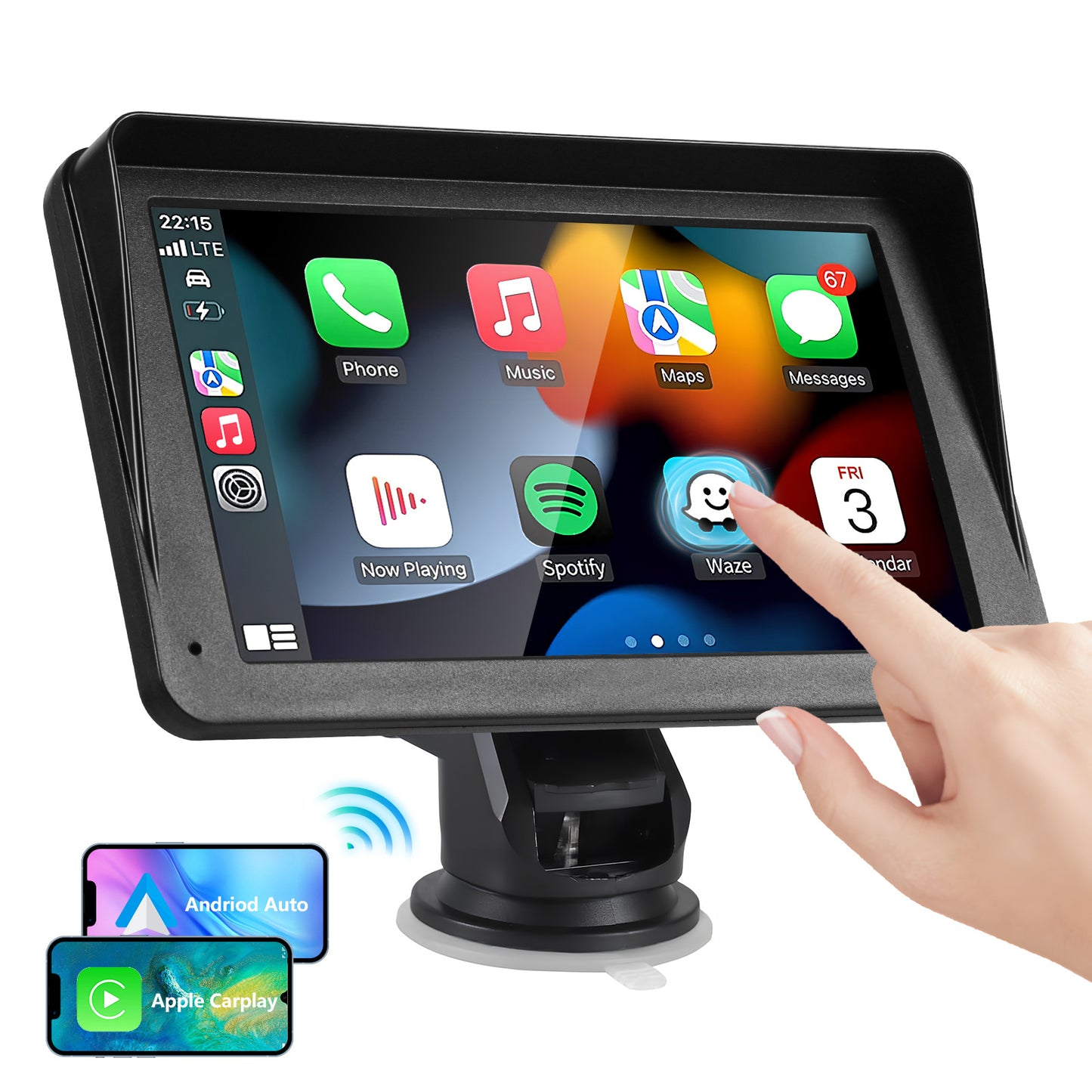 Car Navigation Monitor -Handsfree CarPlay