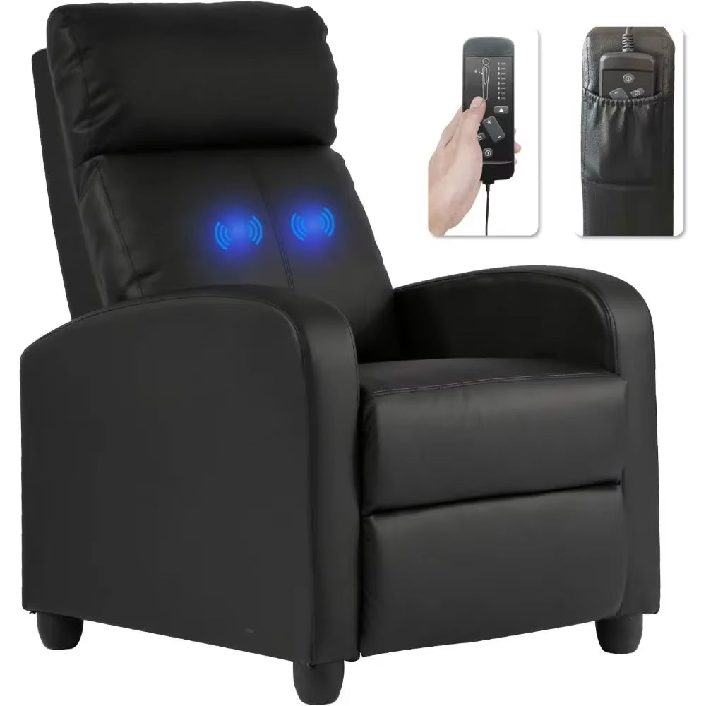 Chair for Living Room Massage Recliner Sofa Reading Chair Winback Single Sofa Home Theater Seating