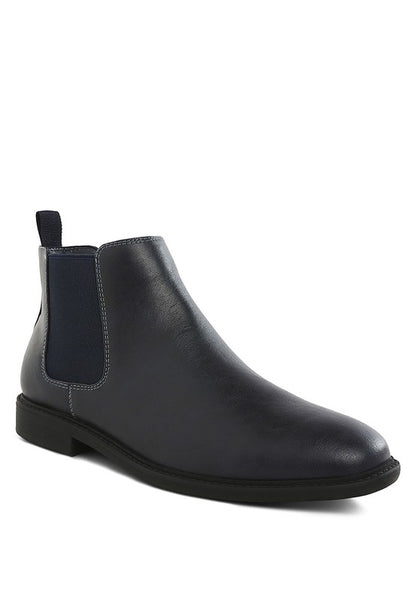 MEN"S DRESS BOOTS! Fraser Men's Faux Leather Boots