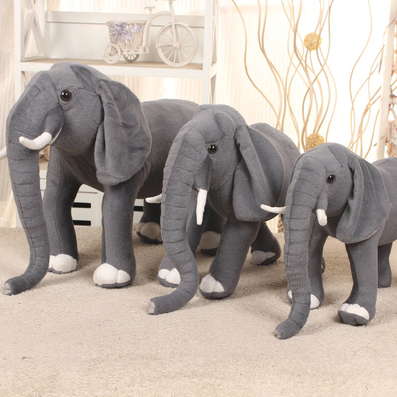 Large Elephant Plush Animal