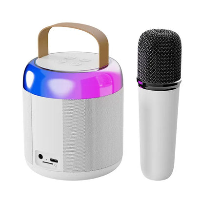 Y2  High-fidelity Sound KaraokesMachine For Immersive Singing Experience Lightweight And Portable 1microphone pink