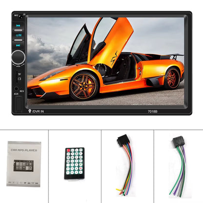 Universal Car Multimedia Player Autoradio 2Din Stereo 7" Touch Screen Video MP5 Player Auto Radio Backup Camera