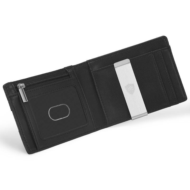 Small Billfold Money Clip Card Holder