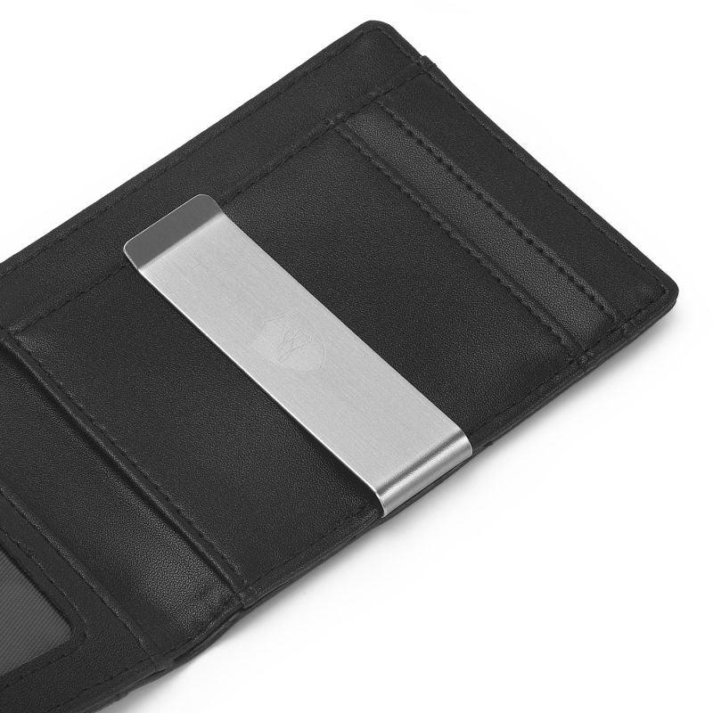 Small Billfold Money Clip Card Holder