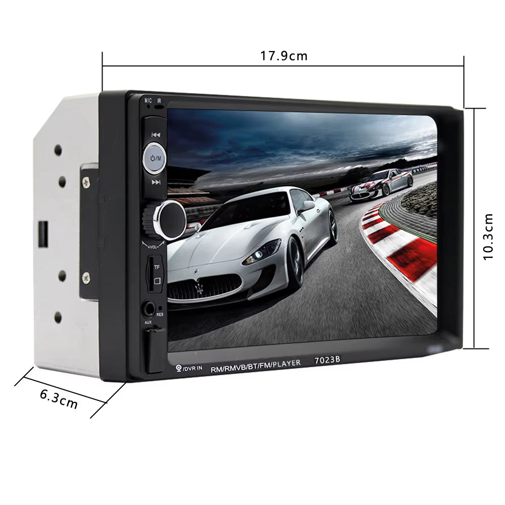 Universal Car Multimedia Player Autoradio 2Din Stereo 7" Touch Screen Video MP5 Player Auto Radio Backup Camera