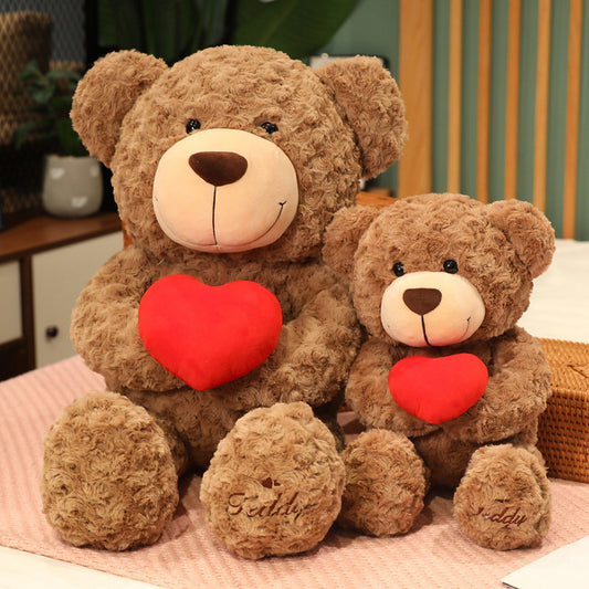 New Fluffy, Cozy, & Cuddly Plush Valentine's Day Bear Body Pillows