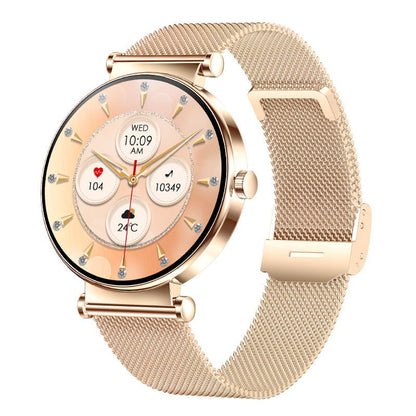 Smart Watch for Women Talk & Text Handsfree Y16 ultra-thin smartwatch with female AMOLED screen always on 466 * 466 high-definition pixel watch