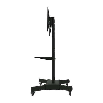 FANCO Universal Rotating TV Stand, suitable for 32-80 inch TVs, with adjustable tilt height and maximum VESA 600x400mm (black)