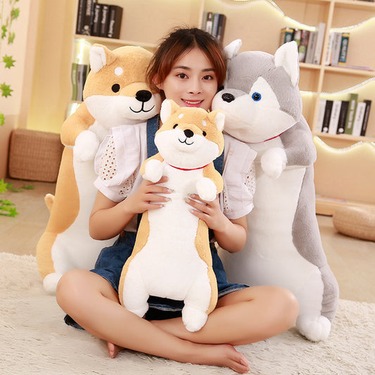 The Cute N Cuddly Hug Me Corgi and Husky Body Pillow - Perfect Body Pillows