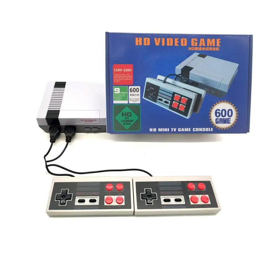 HDMI Out Retro Classic handheld game player Family TV video game console Childhood Built-in 600 Games For nes mini P/N HD Out