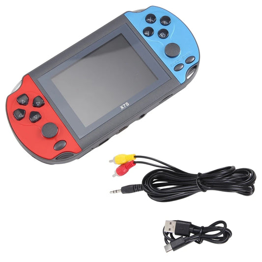 X7S 3.5 Inch Mini Nostalgic Game Console For Children As Shown Portable Video Music Player Game Console