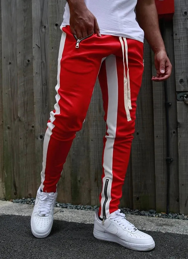 2024 New Male Trousers Mens Joggers Solid Multi-pocket Pants Sweatpants Men Pants Hip Hop Harem Joggers Pants Running men's gym