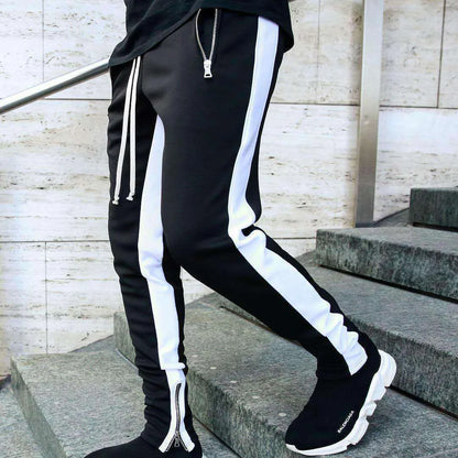 2024 New Male Trousers Mens Joggers Solid Multi-pocket Pants Sweatpants Men Pants Hip Hop Harem Joggers Pants Running men's gym