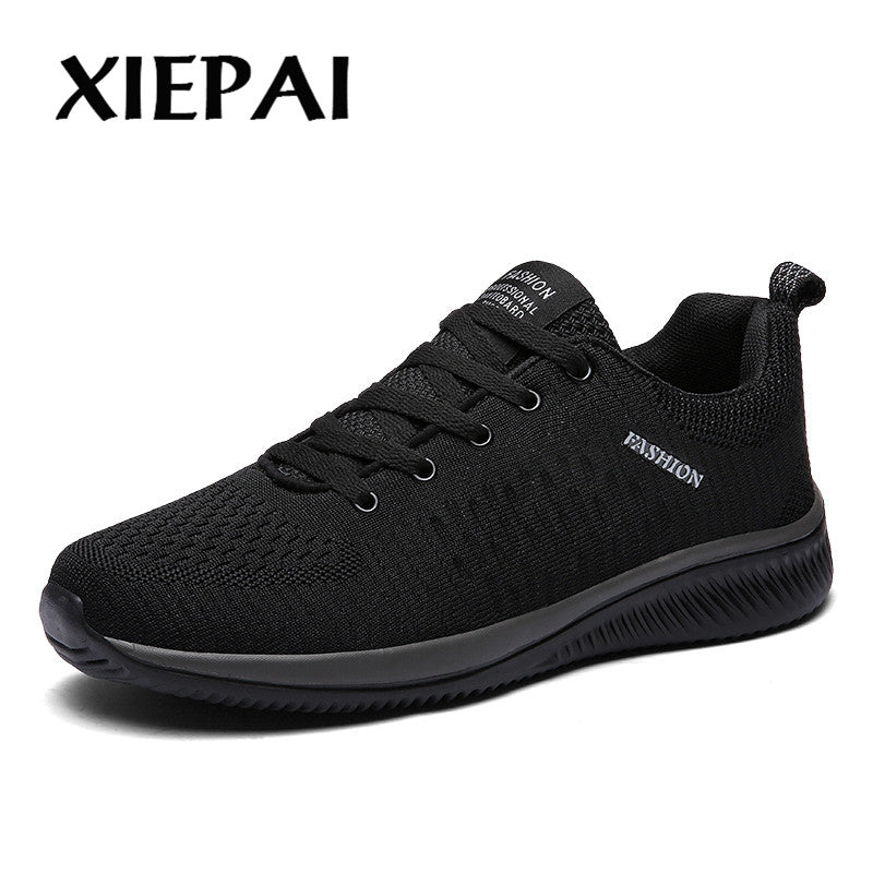 New Mesh Men Casual Shoes Lac-up Men Shoes Lightweight Comfortable Breathable Walking Sneakers