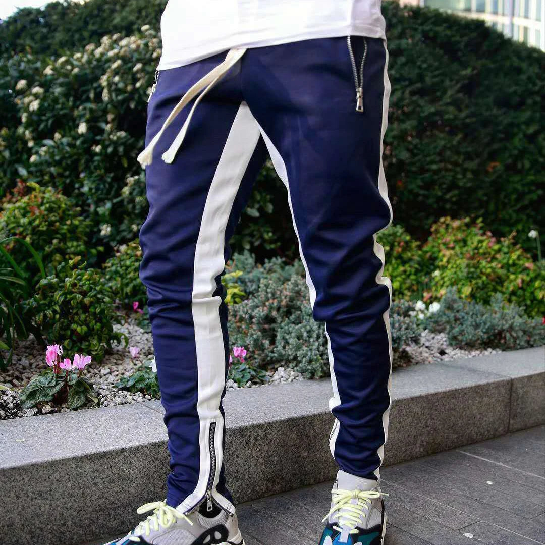 2024 New Male Trousers Mens Joggers Solid Multi-pocket Pants Sweatpants Men Pants Hip Hop Harem Joggers Pants Running men's gym